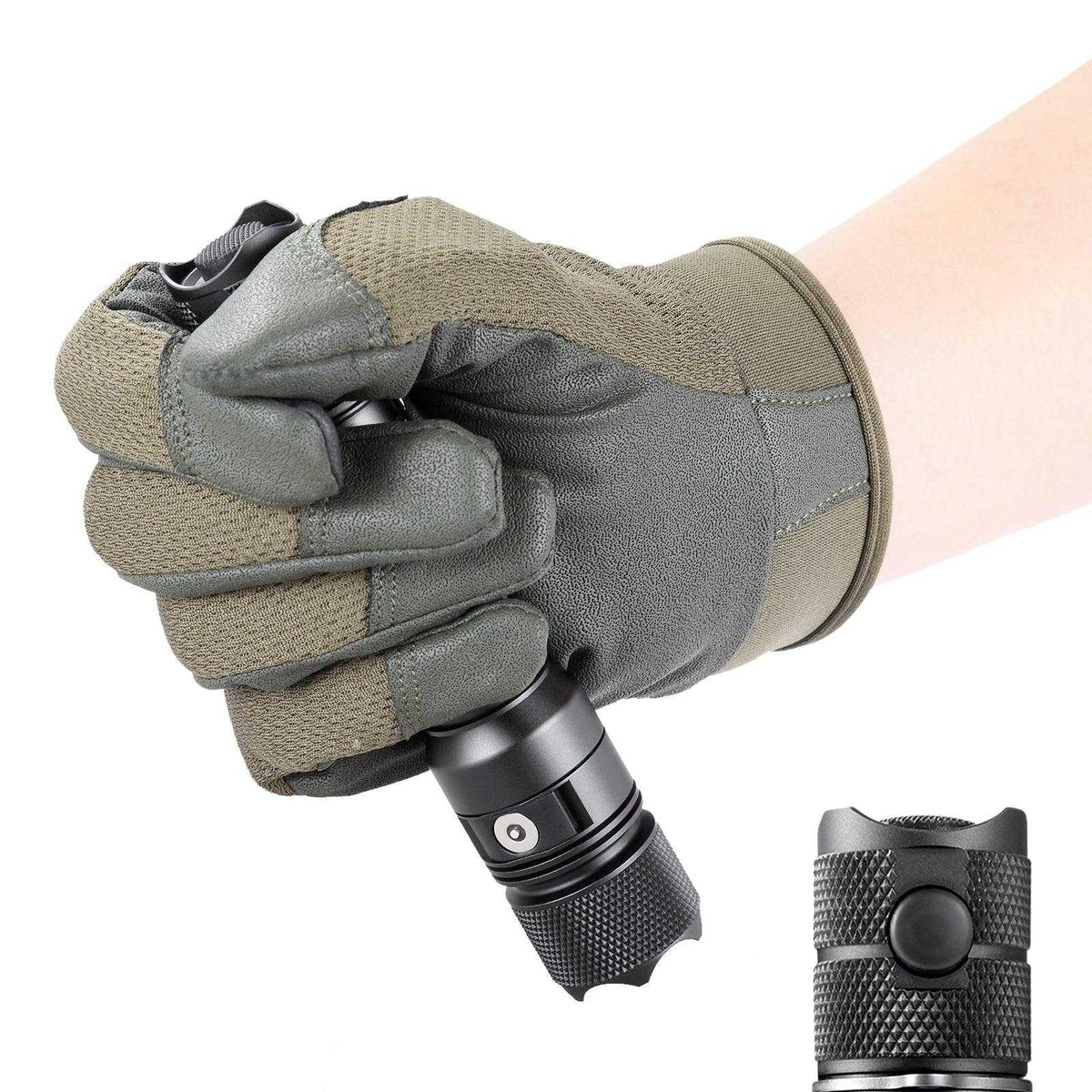 E9 GEN5 Long Throw- 3,000 Lumen  388 Meter  Tactical EDC Flashlight