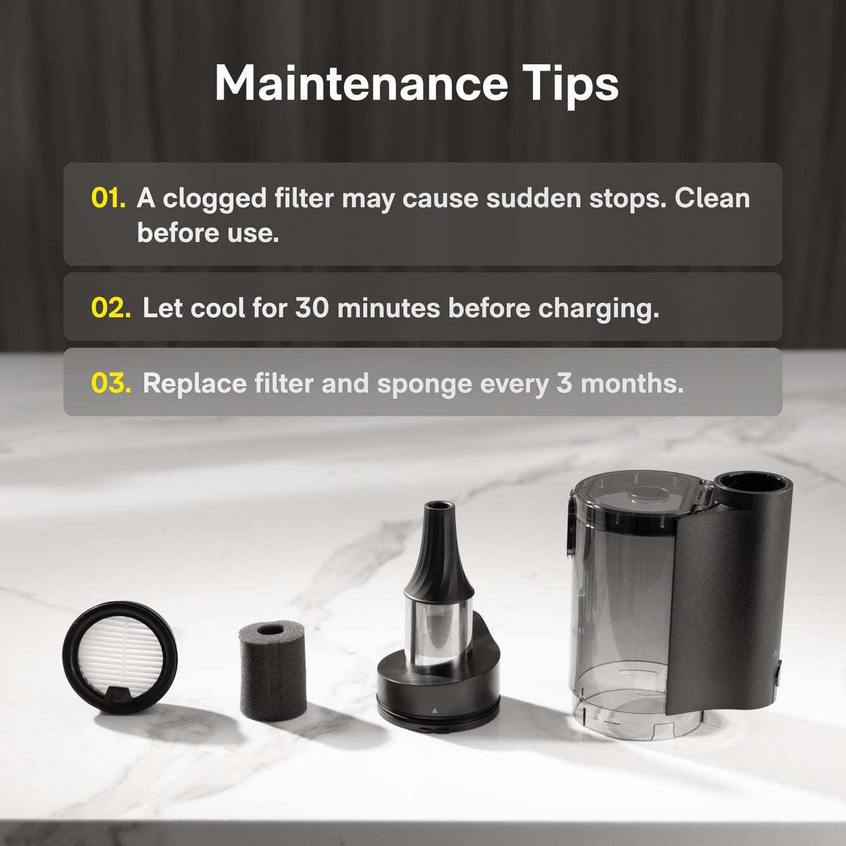 HOTO BlowVac™ Handheld Vacuum