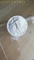 1943 Walking Liberty Half Dollar 90% Silver  Brilliant Uncirculated BU