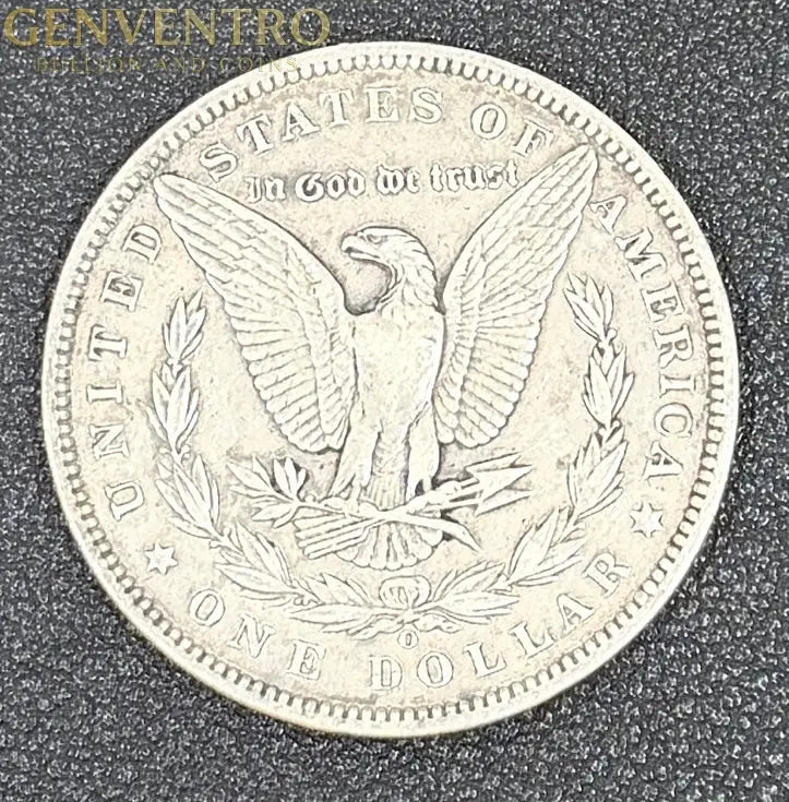1896-O Morgan Silver Dollar Strong Detail and Rim