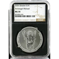 2026 Ukraine Archangel Michael 1 oz Silver Coin NGC MS 70 Black Core In Stock Items, Collectible Coins, Collectible Coins, Graded Coins