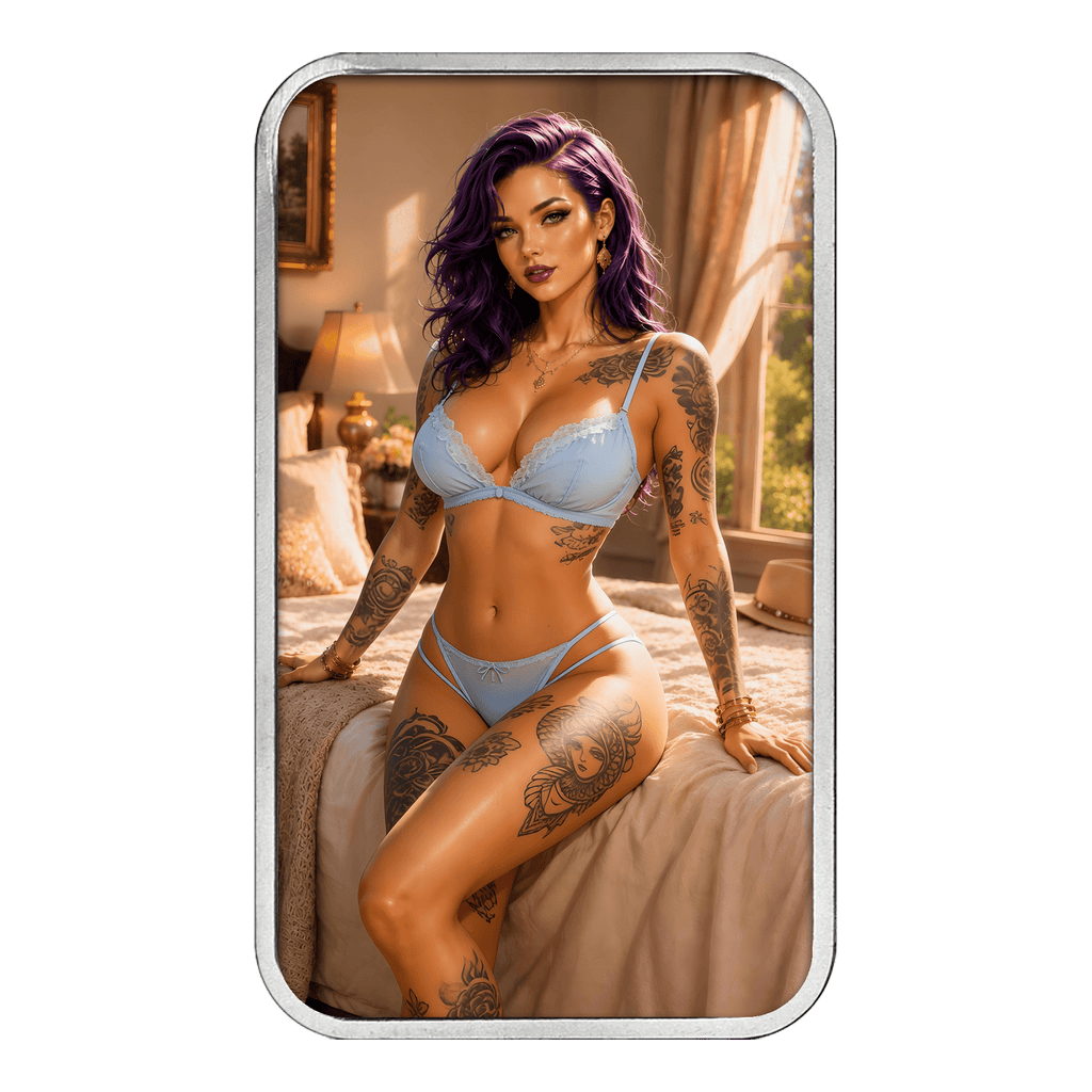Bullion Baddies - Lust For Bust Southern Pride - Colorized 1 oz Silver Bar Mystery Pack