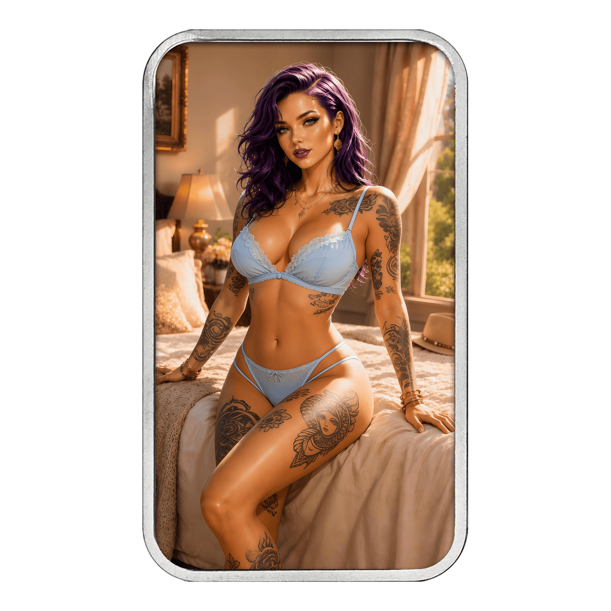 Bullion Baddies - Lust For Bust Southern Pride - Colorized 1 oz Silver Bar Mystery Pack