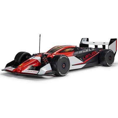ARRMA RC Car, Limitless 120, Electric, Brushless, 1:7 Scale, IC5 Connector, 4WD, Black and Red - ARA7816T1