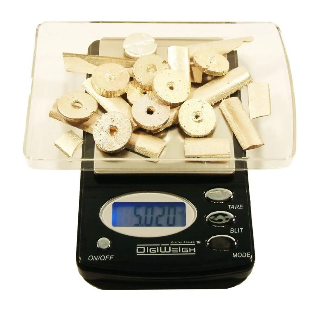 Gold, Silver, & Platinum Testing Kit 10K-24K JSP Acids, Diamond Tester, Digital Scale, Magnifier Loupe, Files & Test Bars