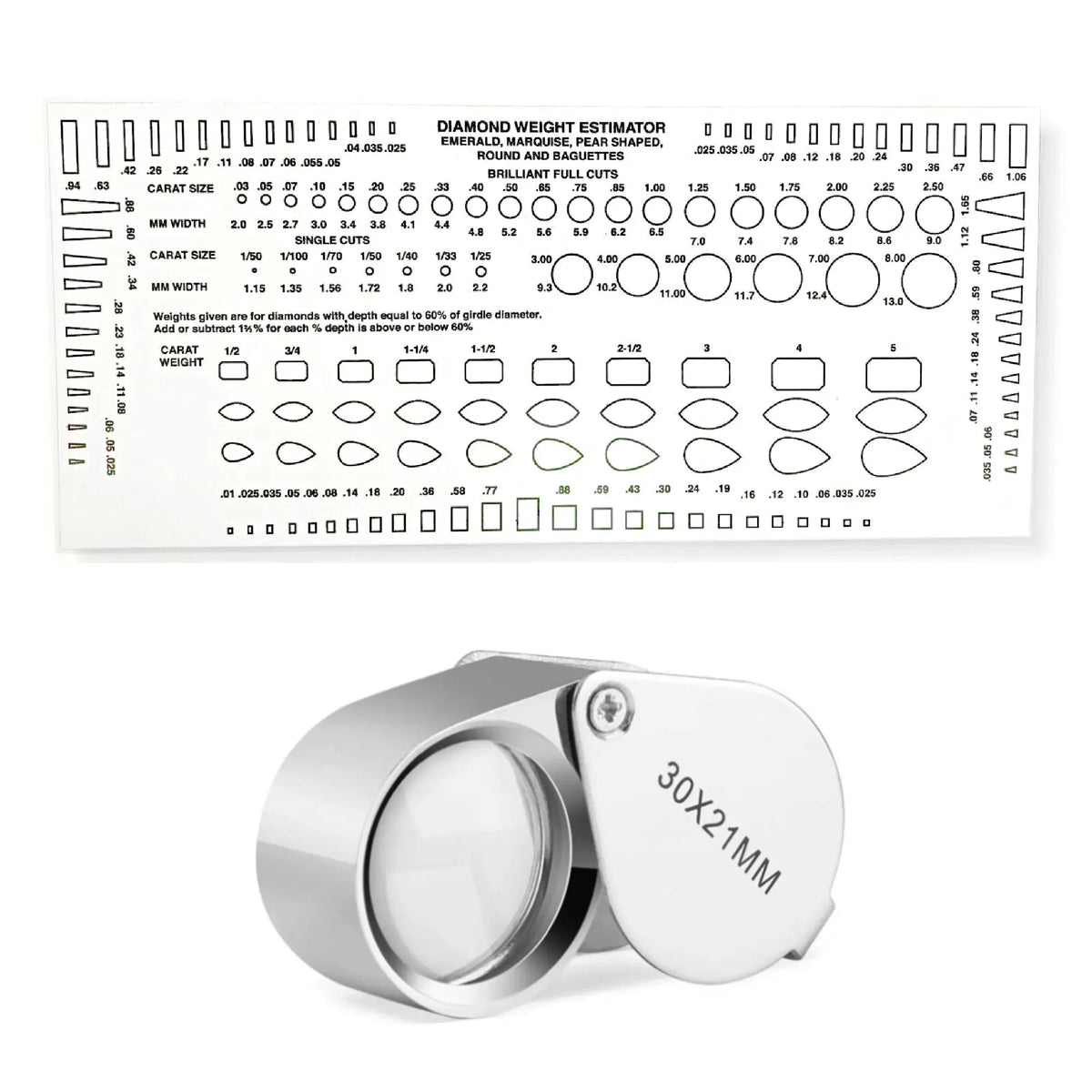 Gold, Silver, & Platinum Testing Kit 10K-24K JSP Acids, Diamond Tester, Digital Scale, Magnifier Loupe, Files & Test Bars