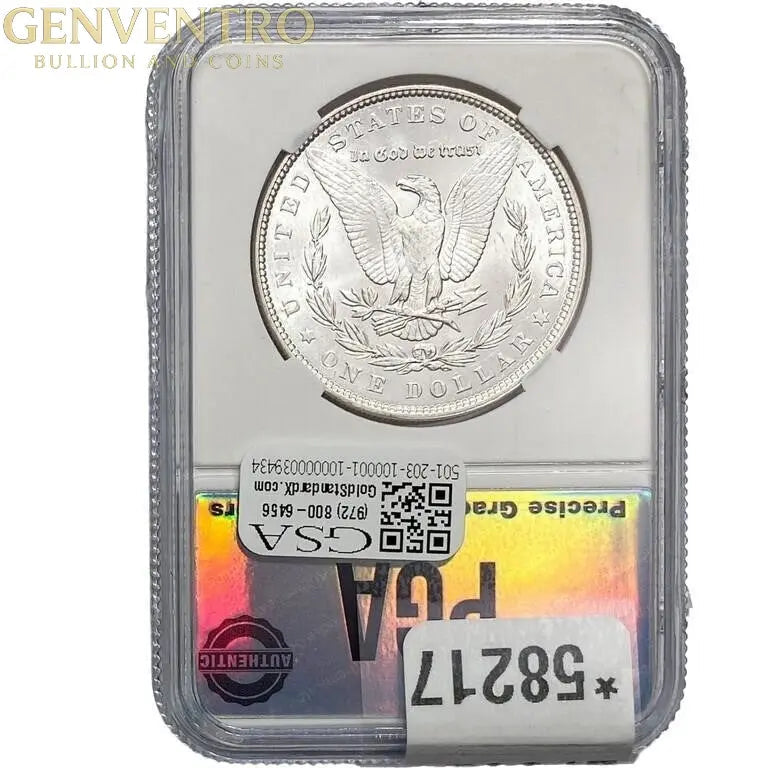 1887 Morgan Silver Dollar PGA MS64