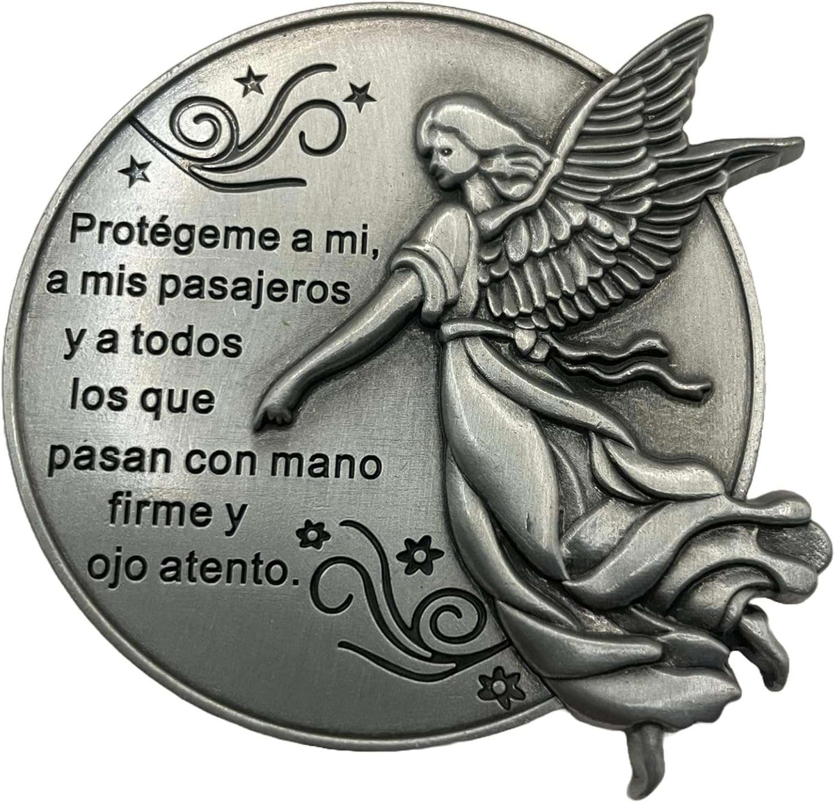 Guardian Angel Car Visor Clip - Metal Auto Accessory Gift for New Drivers