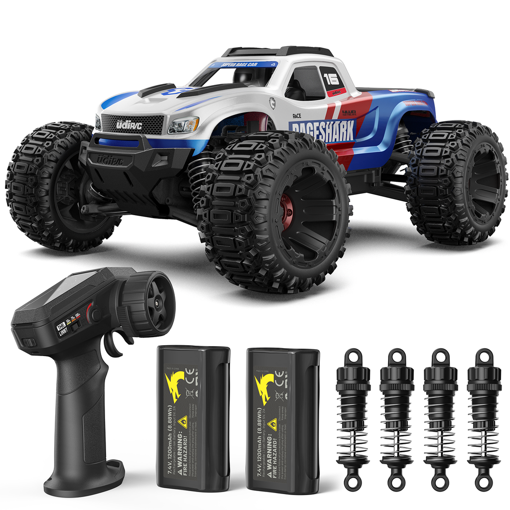 UDIRC RAGESHARK UD1611 1/16 4WD Brushed RTR RC Monster Truck